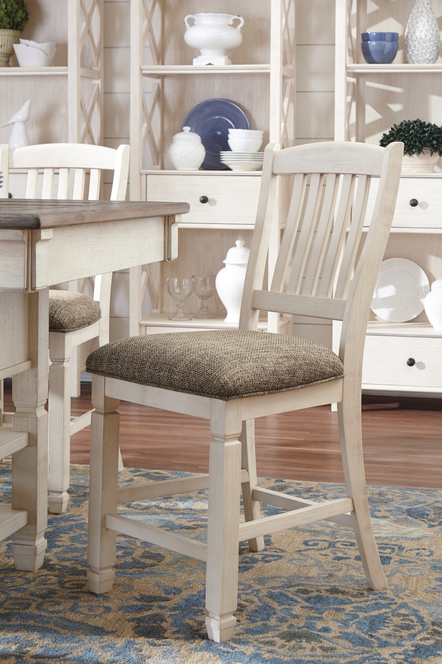 Ashley Express - Bolanburg Upholstered Barstool (2/CN)