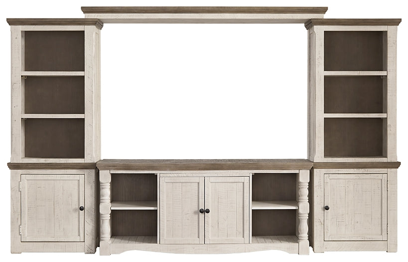 Ashley Express - Havalance 4-Piece Entertainment Center