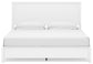 Binterglen King Panel Bed with Mirrored Dresser