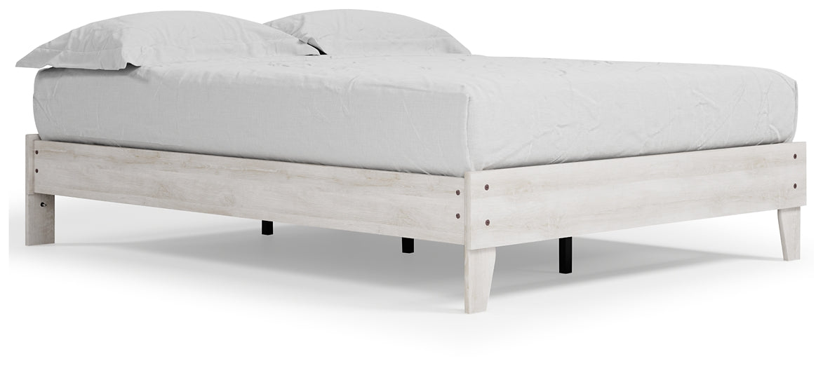 Ashley Express - Shawburn Queen Platform Bed with Dresser and Chest