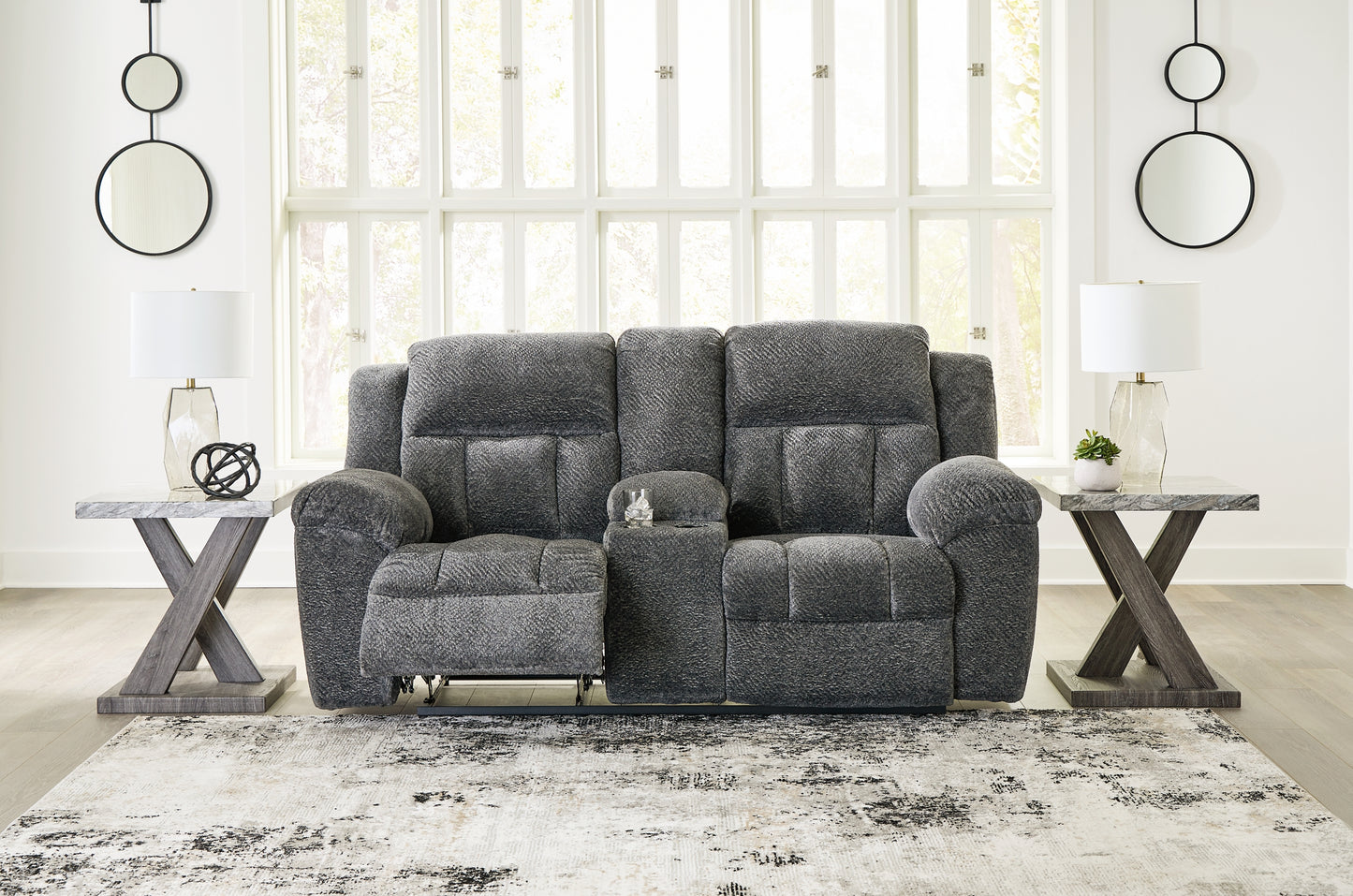 Frohn DBL Rec Loveseat w/Console