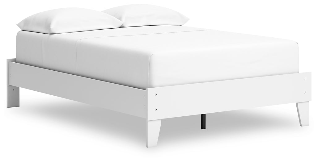 Ashley Express - Hallityn Full Platform Bed with Dresser