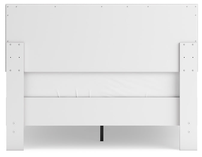 Ashley Express - Hallityn Full Panel Platform Bed with Dresser