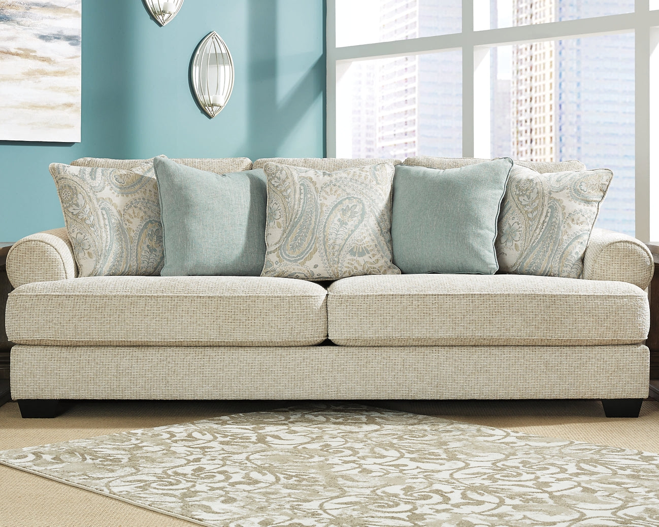 Monaghan Sofa and Loveseat