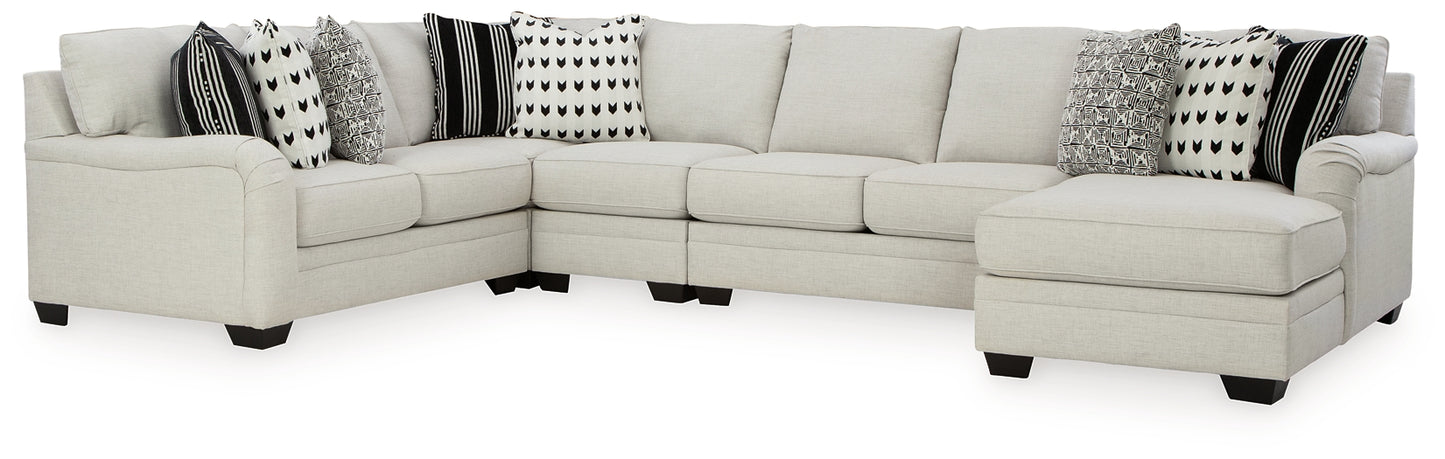 Huntsworth 5-Piece Sectional with Chaise