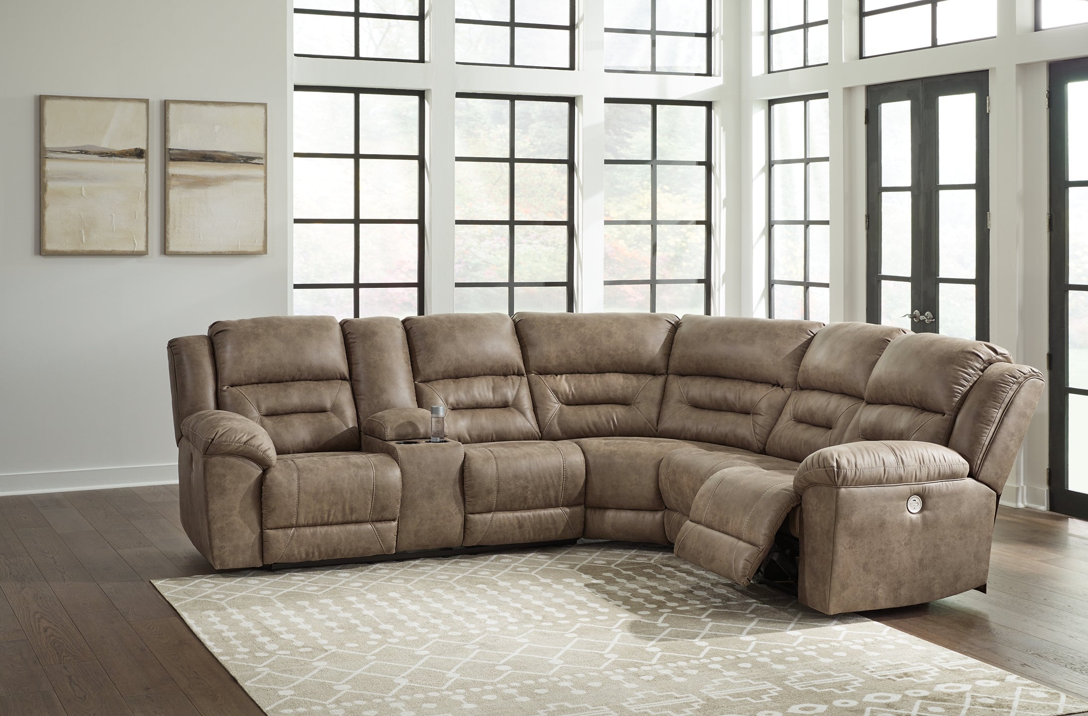 Ravenel 3-Piece Power Reclining Sectional – Unclaimed Freight of Minnesota